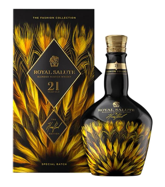 Chivas Royal Salute 21 Years, Harris Reed Gold Edition