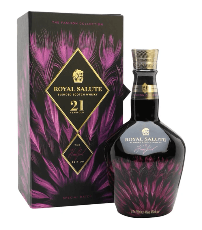 Chivas Royal Salute 21 Years, Harris Reed Pink Edition