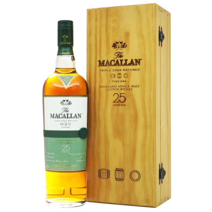 Macallan 25 Year Old Triple Cask, Fine Oak pre 2018
