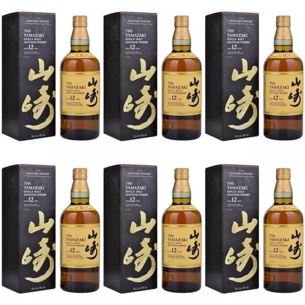 Yamazaki 12 year old - 6 Bottles
