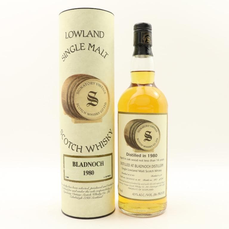 Bladnoch 1980, 16 Year Old Signatory