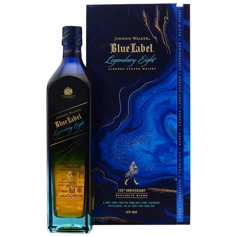 Johnnie Walker Blue Label Legendary Eight 200th Anniversary