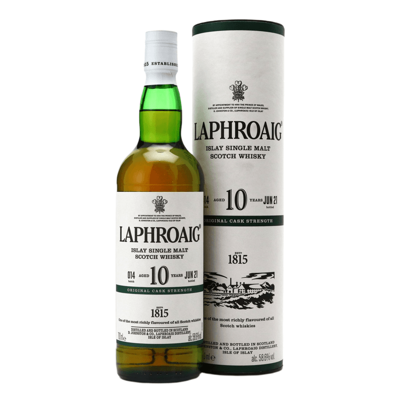 Laphroaig 10 Year Old Cask Strength Batch 14