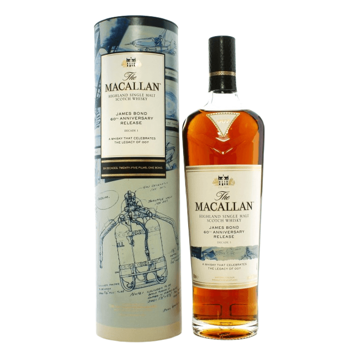 Macallan James Bond 60th Anniversary Release Decade I