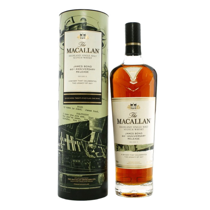 Macallan James Bond 60th Anniversary Release Decade II