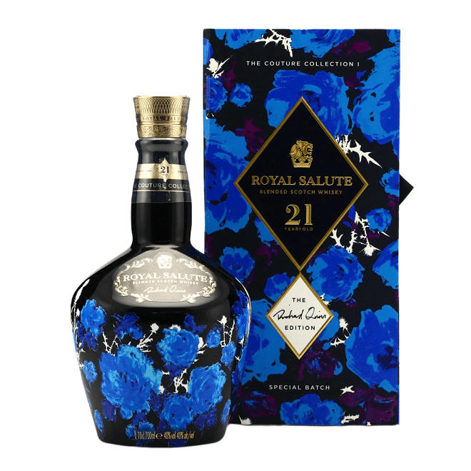 Chivas 21 Year Old Royal Salute, The Couture Collection - Richard Quinn