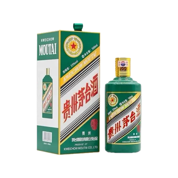 Kweichow Moutai 緑色ボトル Kweichow Moutai Tiger Zodiac 2022 - Whisky Mansion | Whisky Mansion